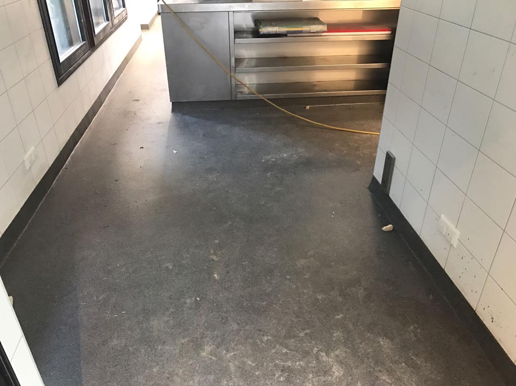 Vloeistofdichte vloer Amsterdam – horecavloer restaurantkeuken (HACCP)