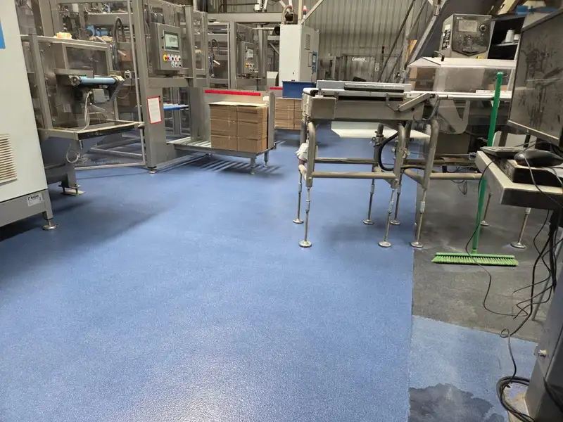 Renovatie fabrieksvloer Waalwijk – dierenvoeding