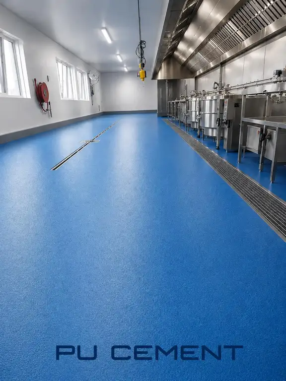 PU cementvloeren voedingsindustrie