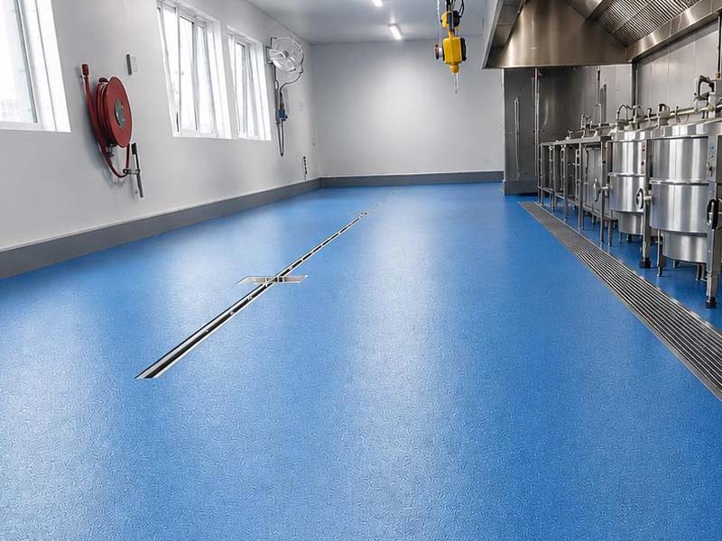 Je bekijkt nu PU betonvloer voedselverwerkend bedrijf IJmuiden